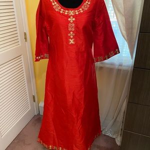 ASHRO Red Garment Dress